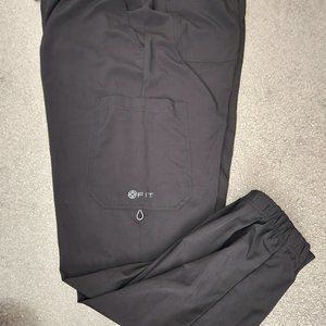 White Cross Scrub Pants